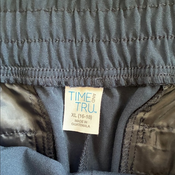 Time and Tru Women's Classic Navy  Pants - Picture 2 of 8